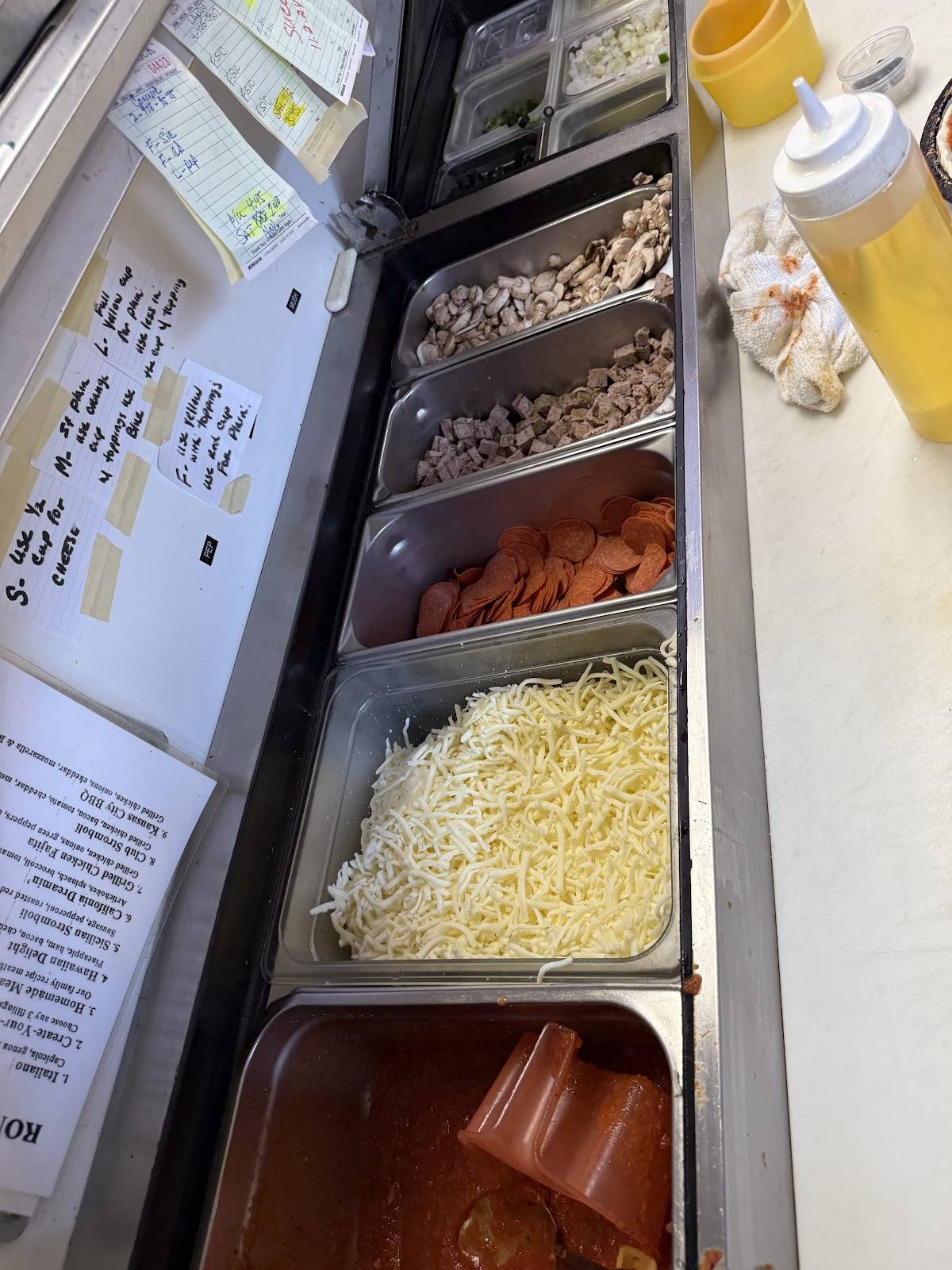 Pizza Roma меню