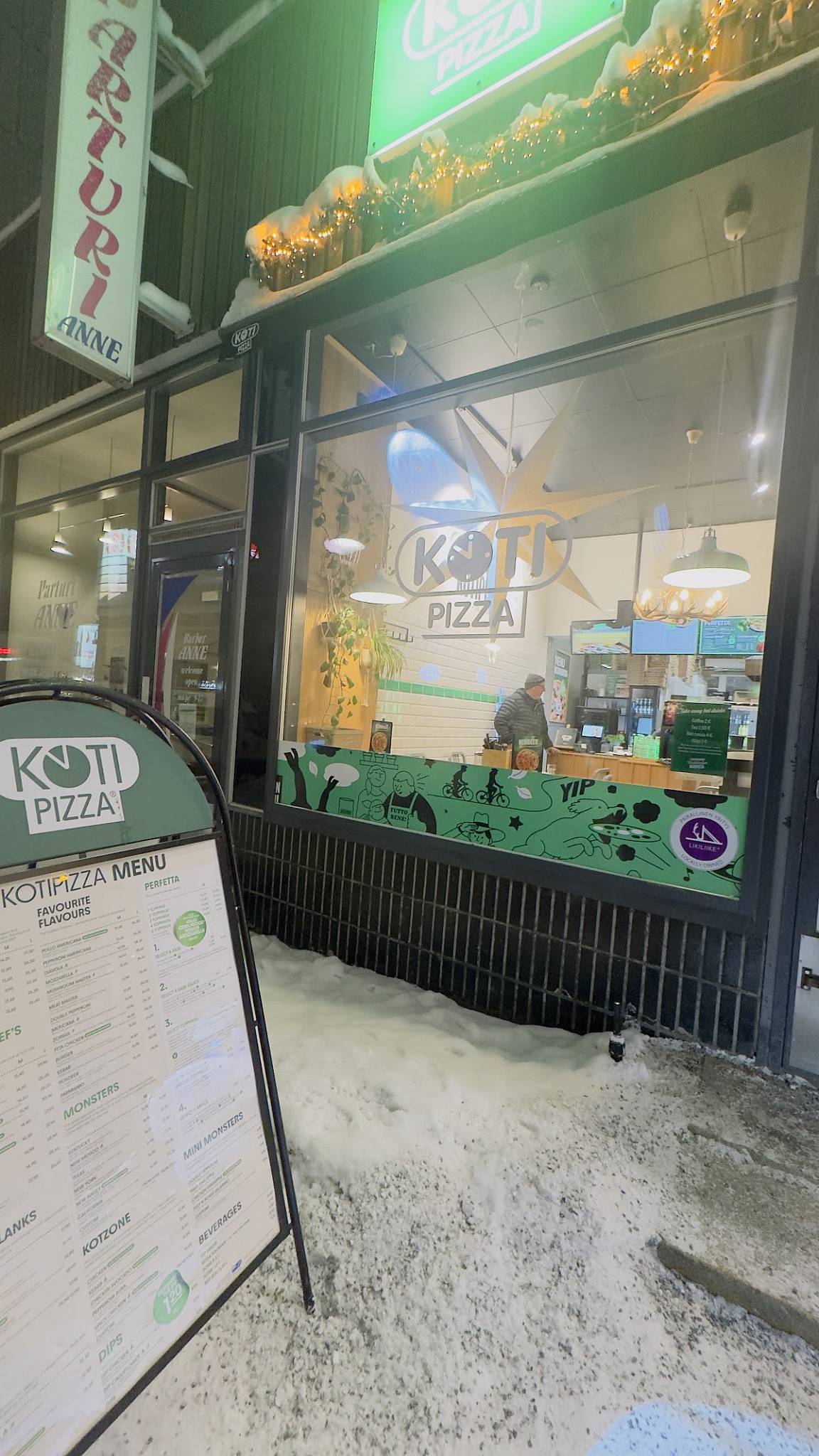 kotipizza koskikatu rovaniemi меню