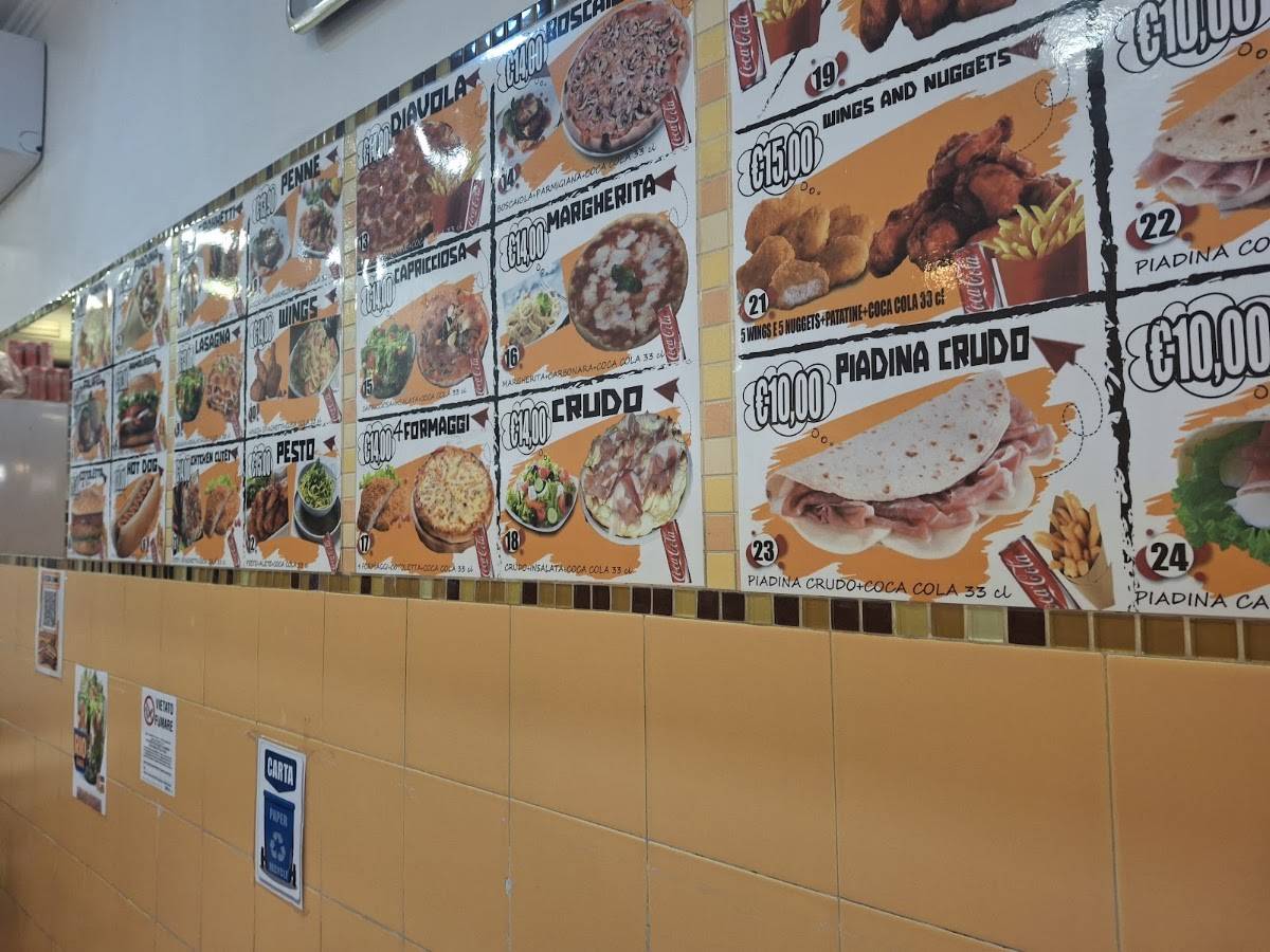 Pizzeria leonina kebab Roma меню