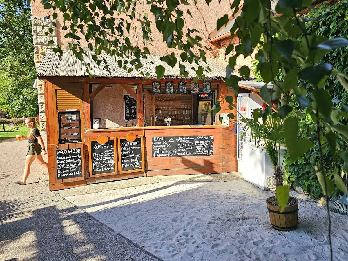 Plážový Bar/Beach Bar RELAX BAR RŮŽÁK меню