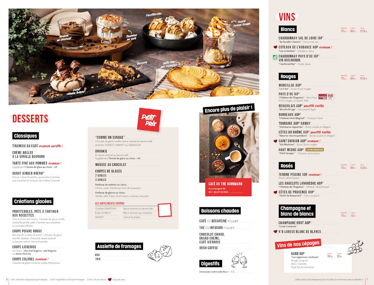 Restaurant Poivre Rouge Restaurant Grill меню