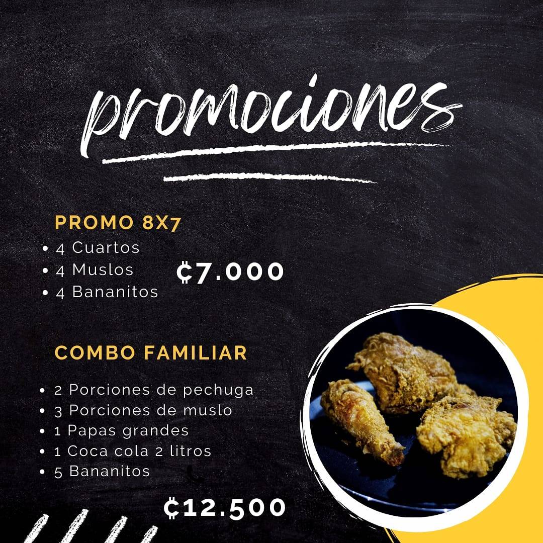 Pollo Los Rojas меню