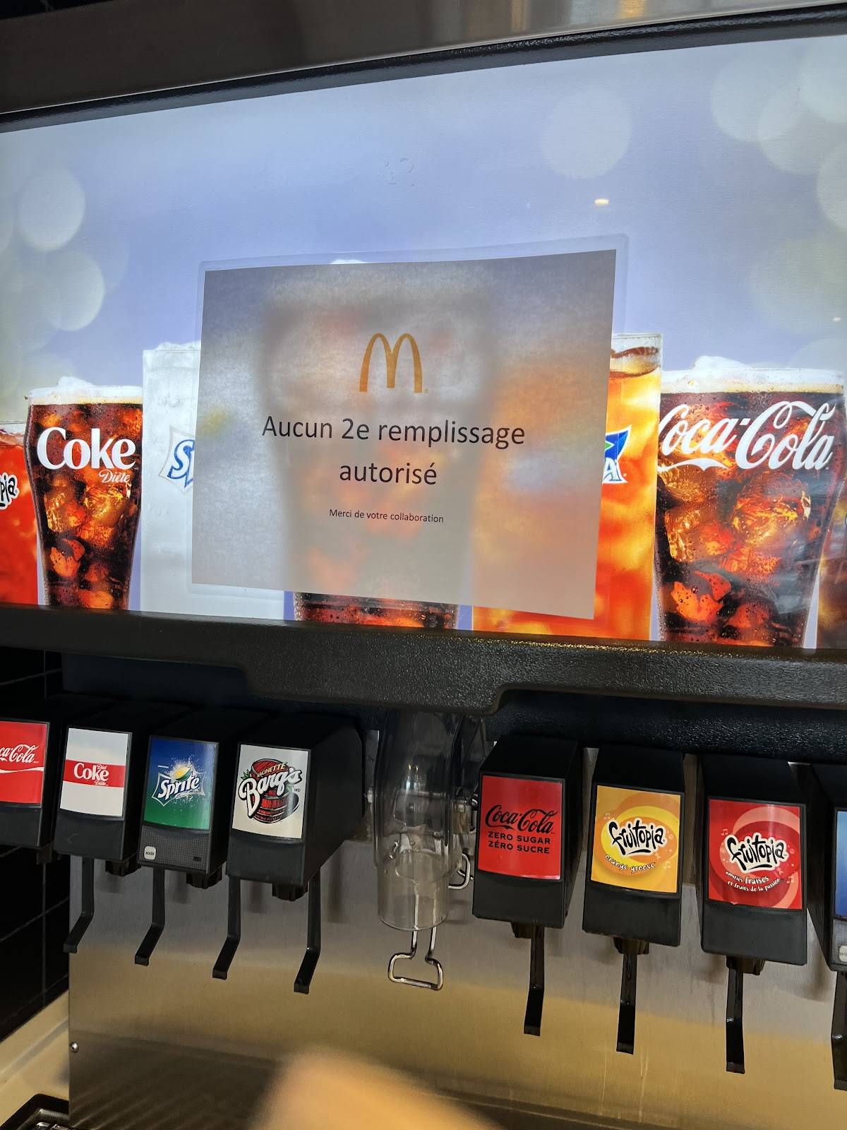 McDonald's меню