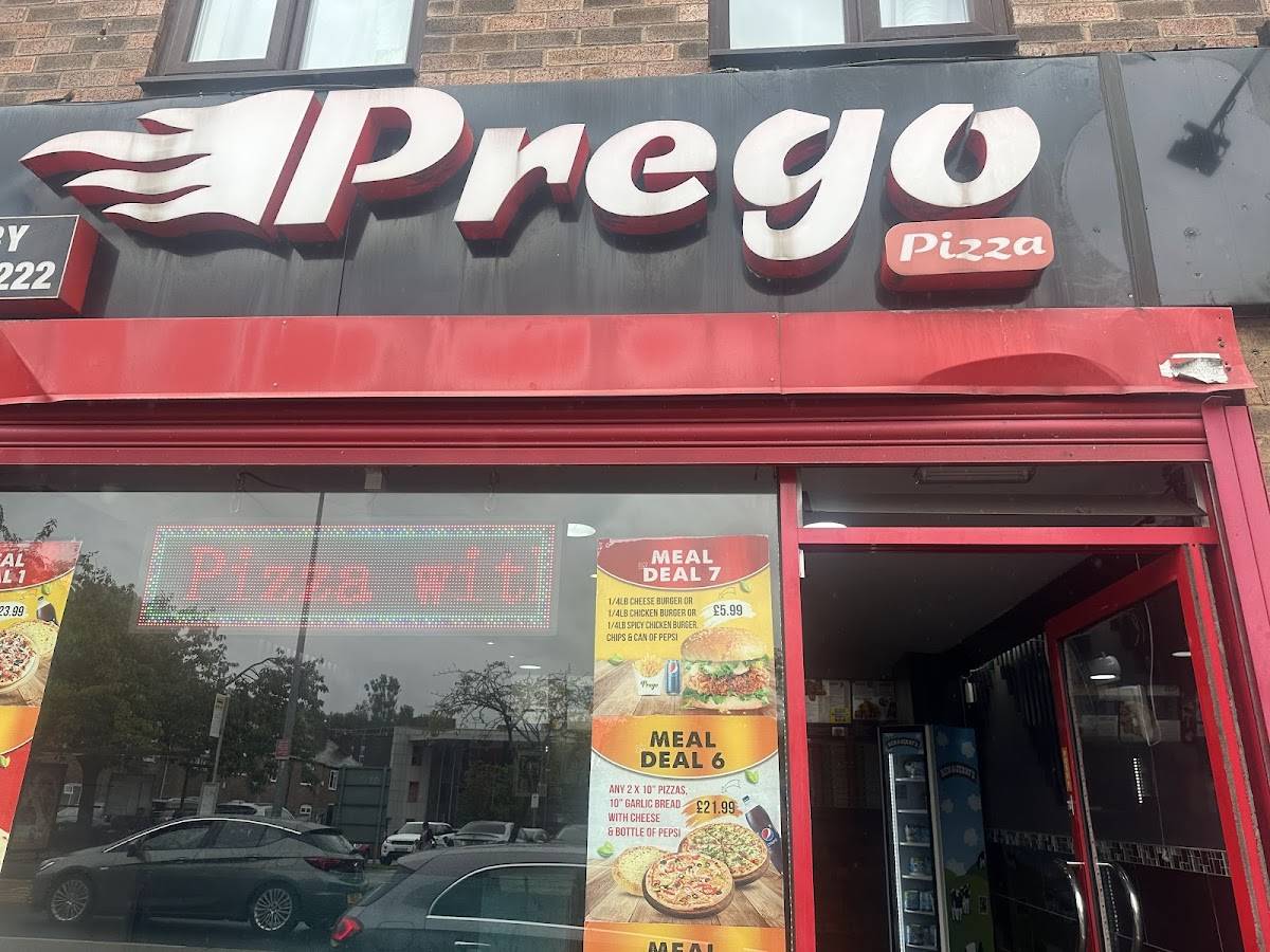 Prego Pizza меню