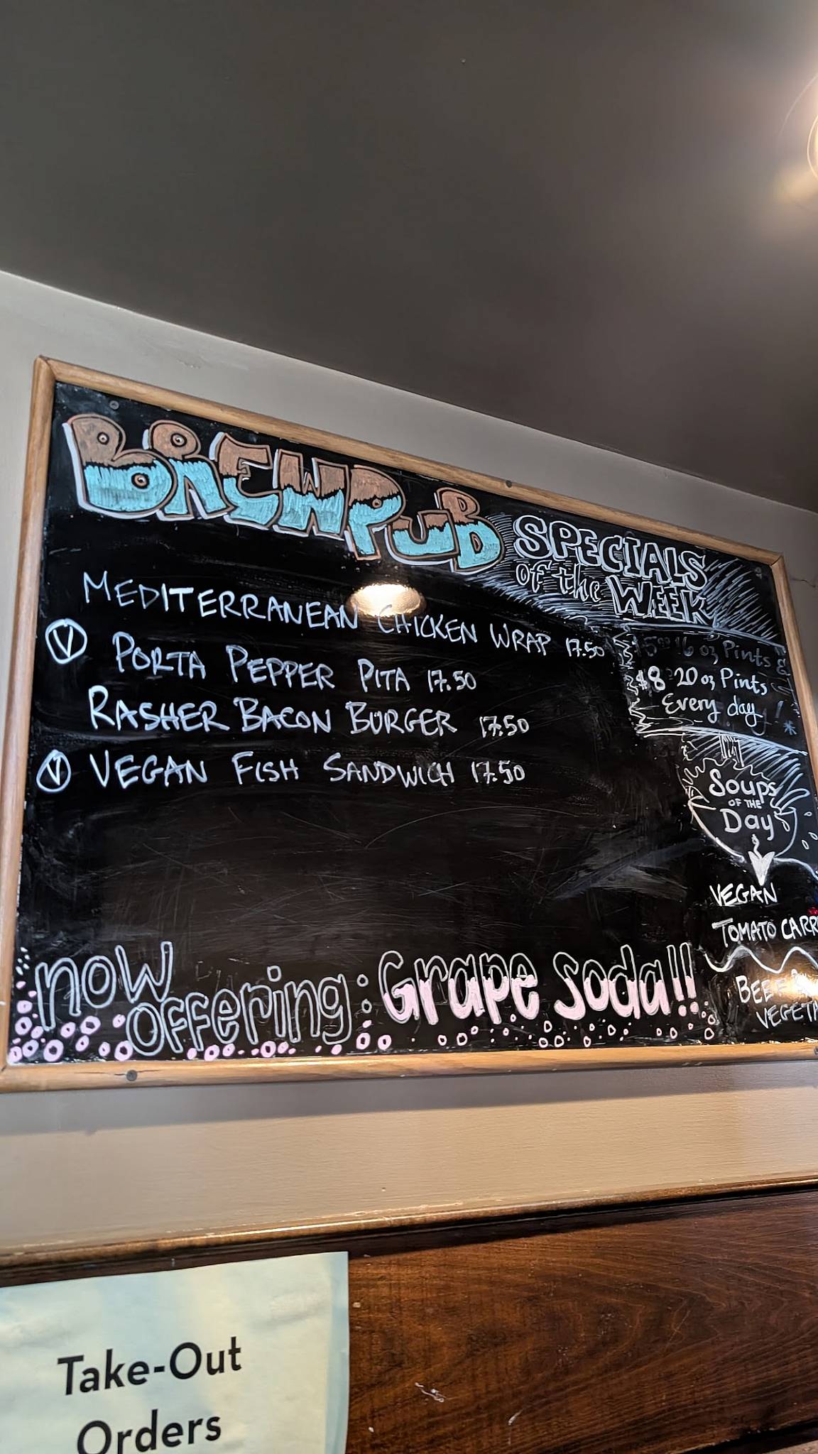 Broad Ripple Brewpub меню