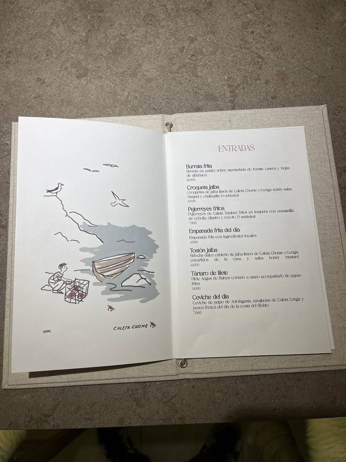 Rapallo меню