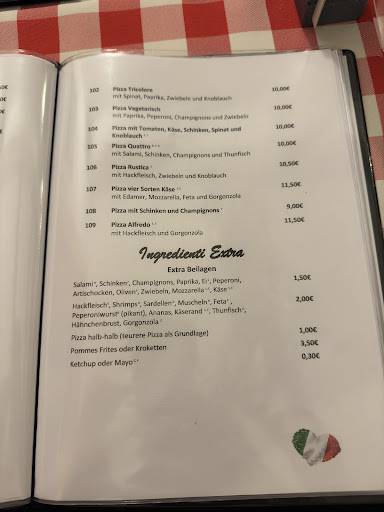 Messina Pizzeria меню