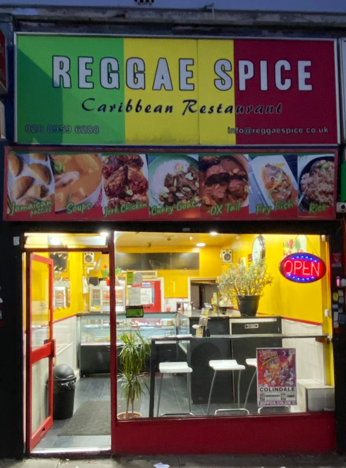 Reggae Spice Edgware меню