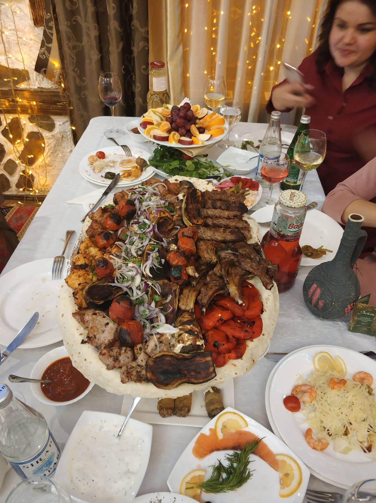 Бакинский дворик меню