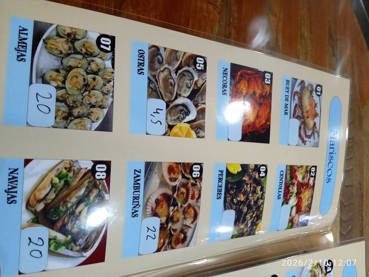 Restaurant Nova Rúa меню