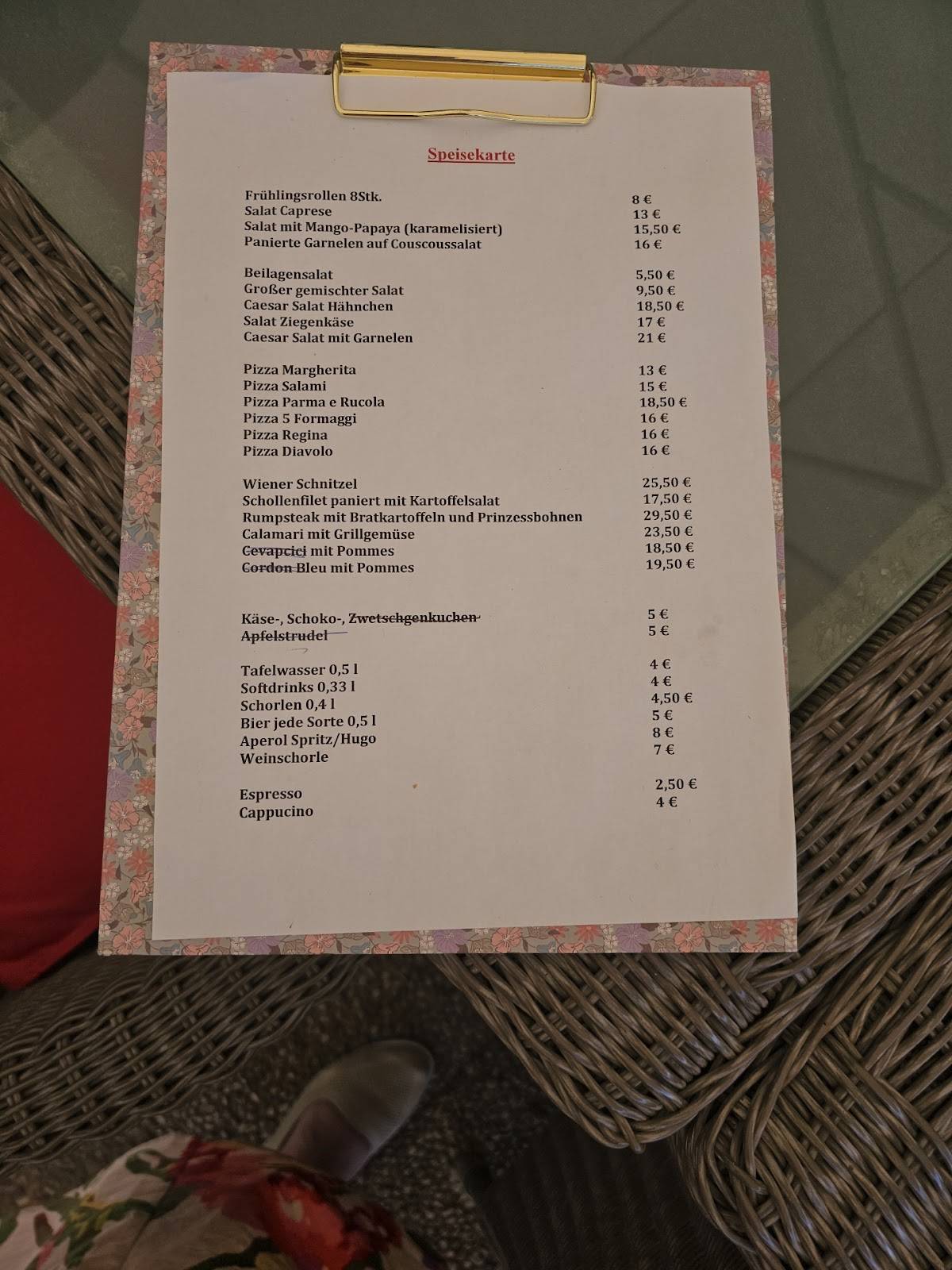 Restaurant Break меню