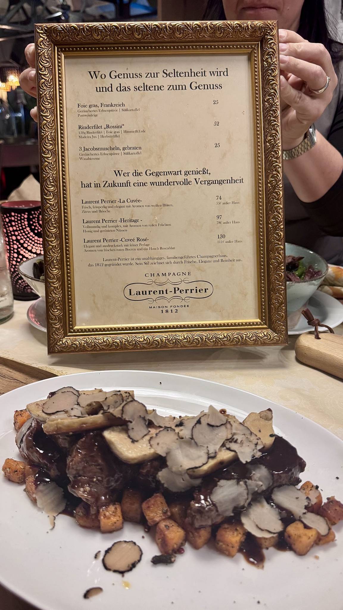 Restaurant CarLo615 меню