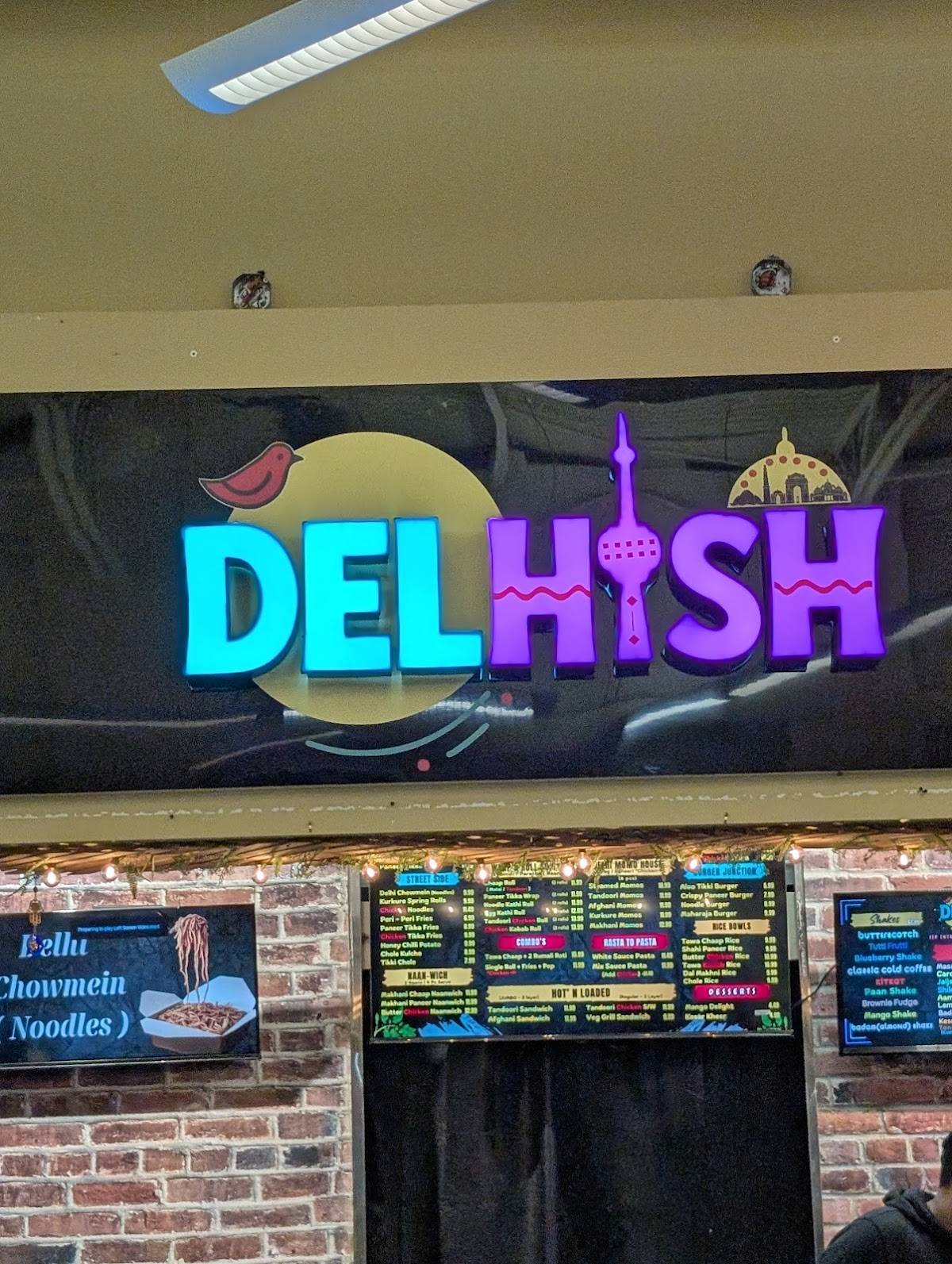 Delhish меню