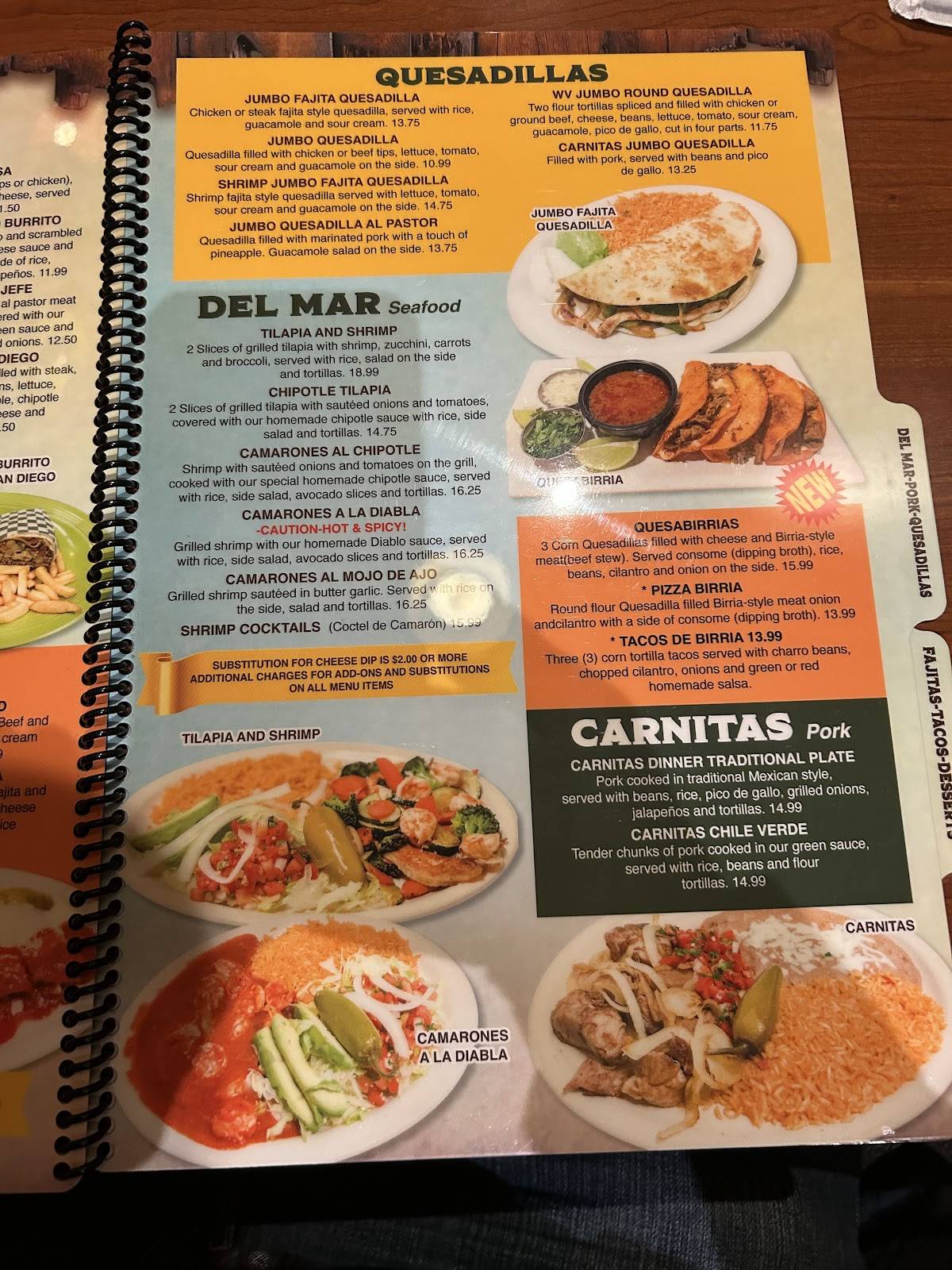 El Rey Mexican Restaurant-Clarksburg меню