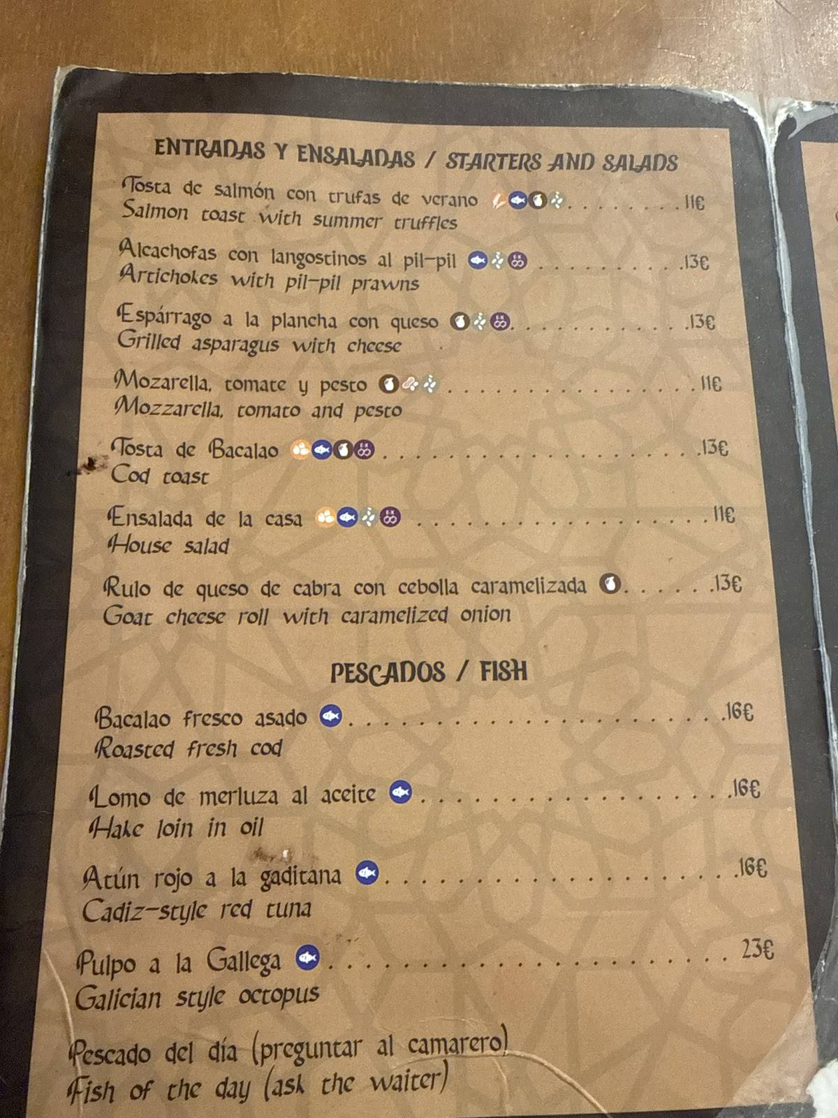 Gastro-Bar MK меню