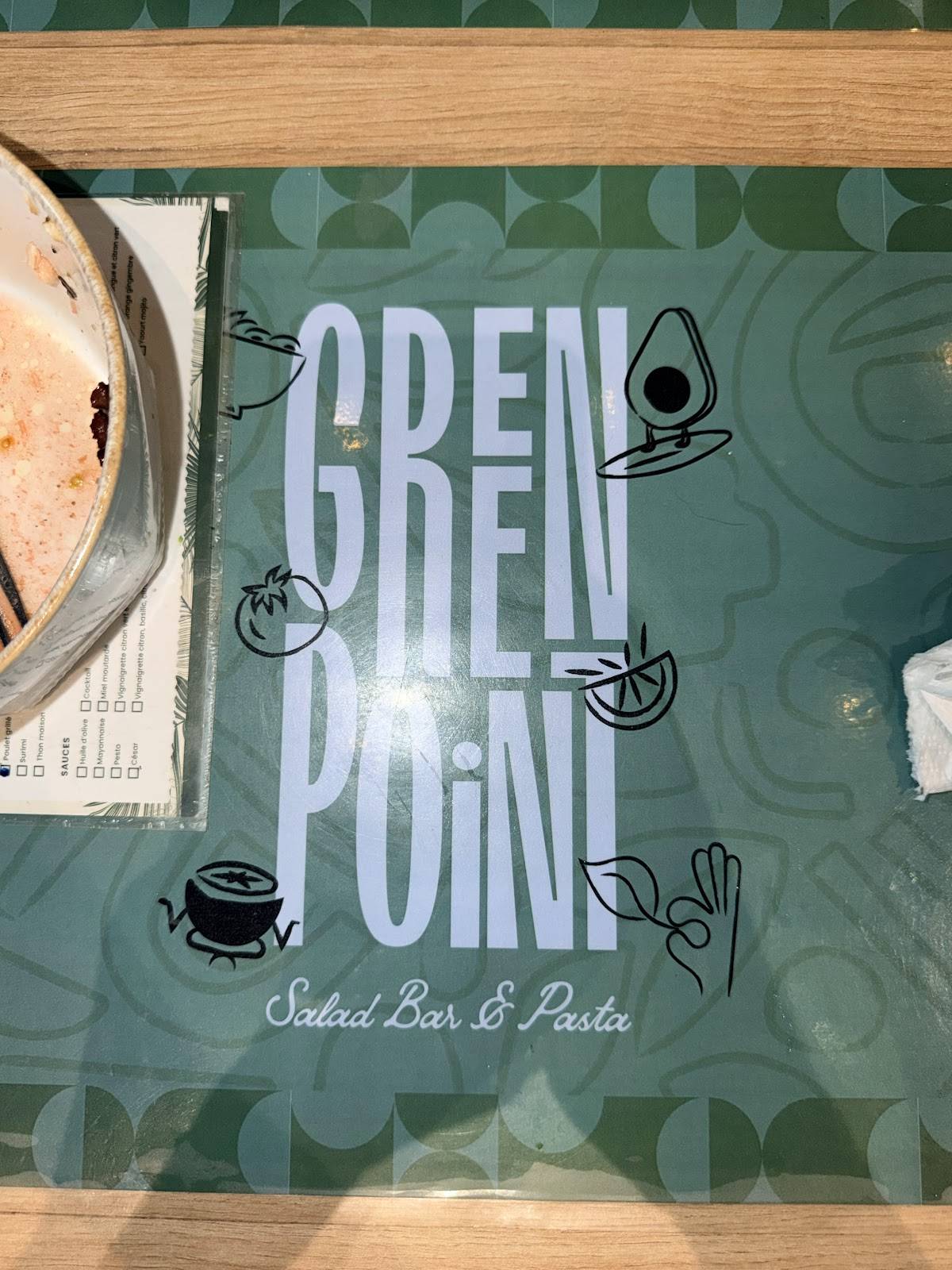 Green Point меню