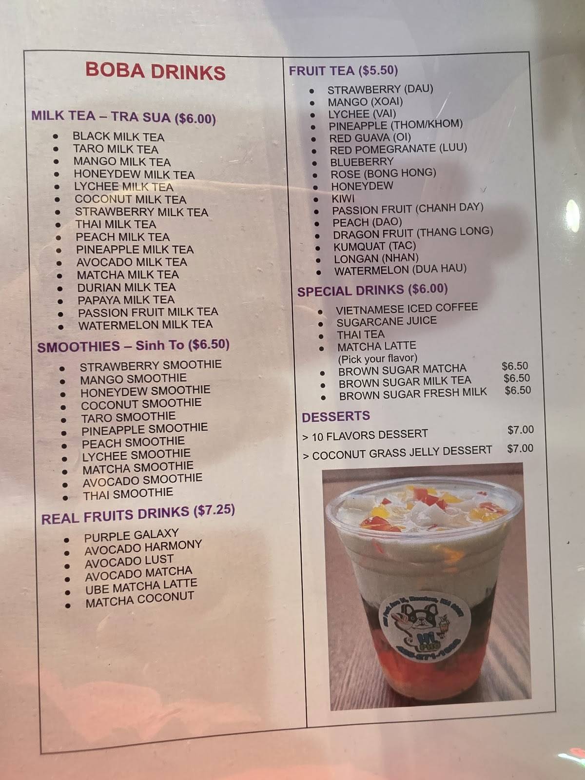 Hi Pho меню