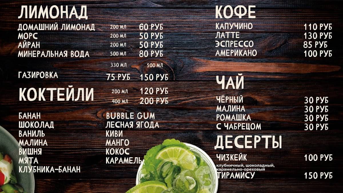 Kebab Go меню