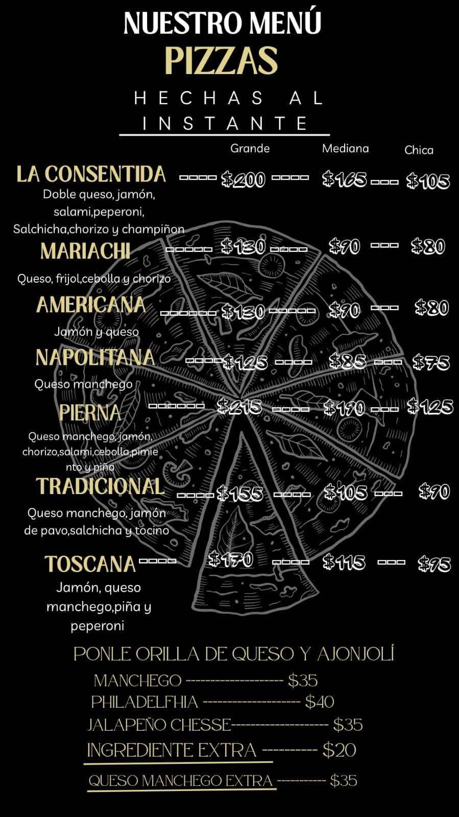 Ki Pizzas & Pastas меню