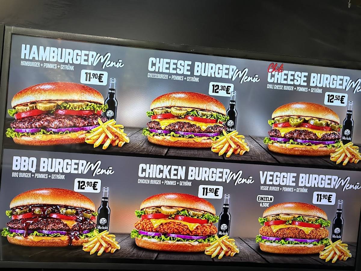 Mega Beef меню