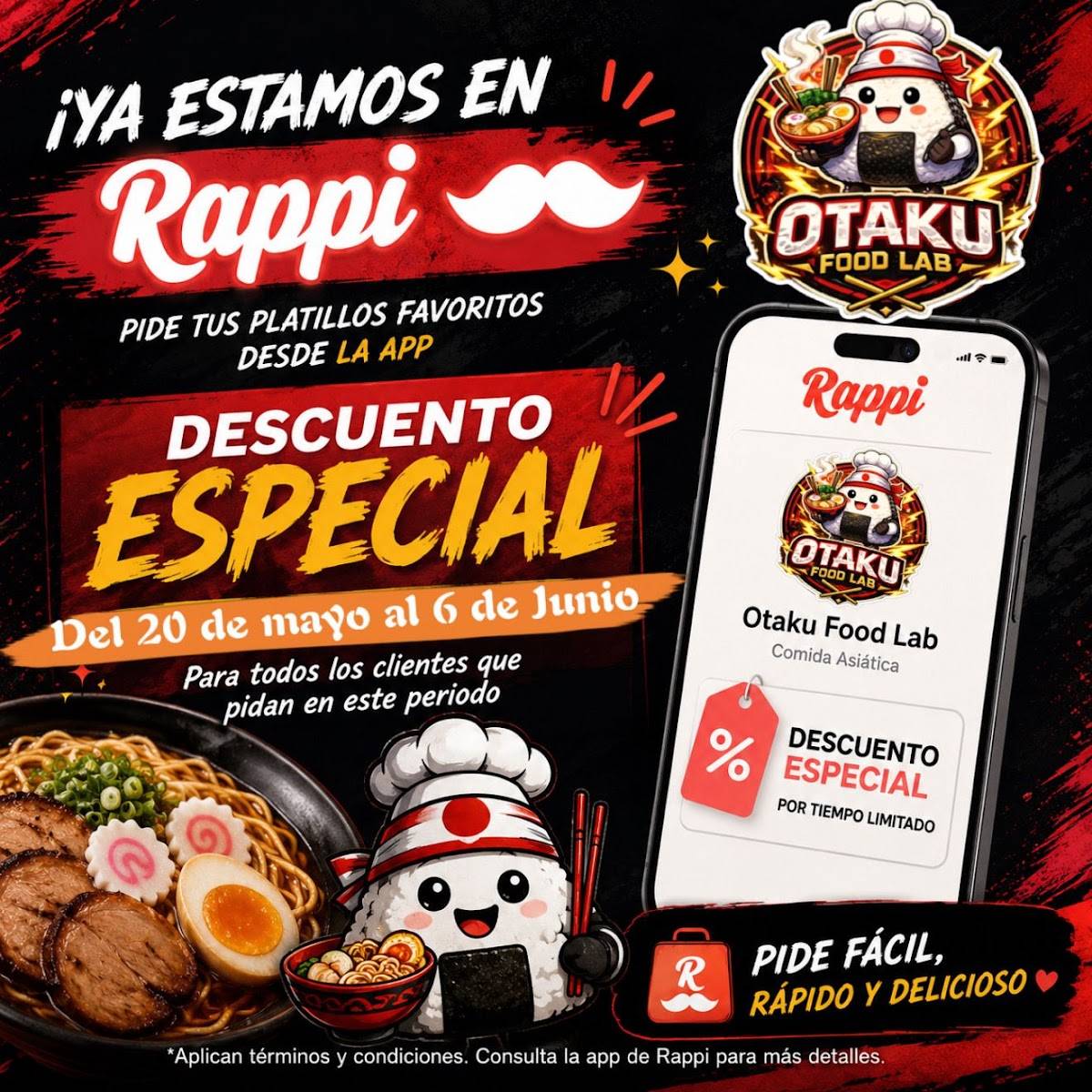 Otaku Food Lab меню