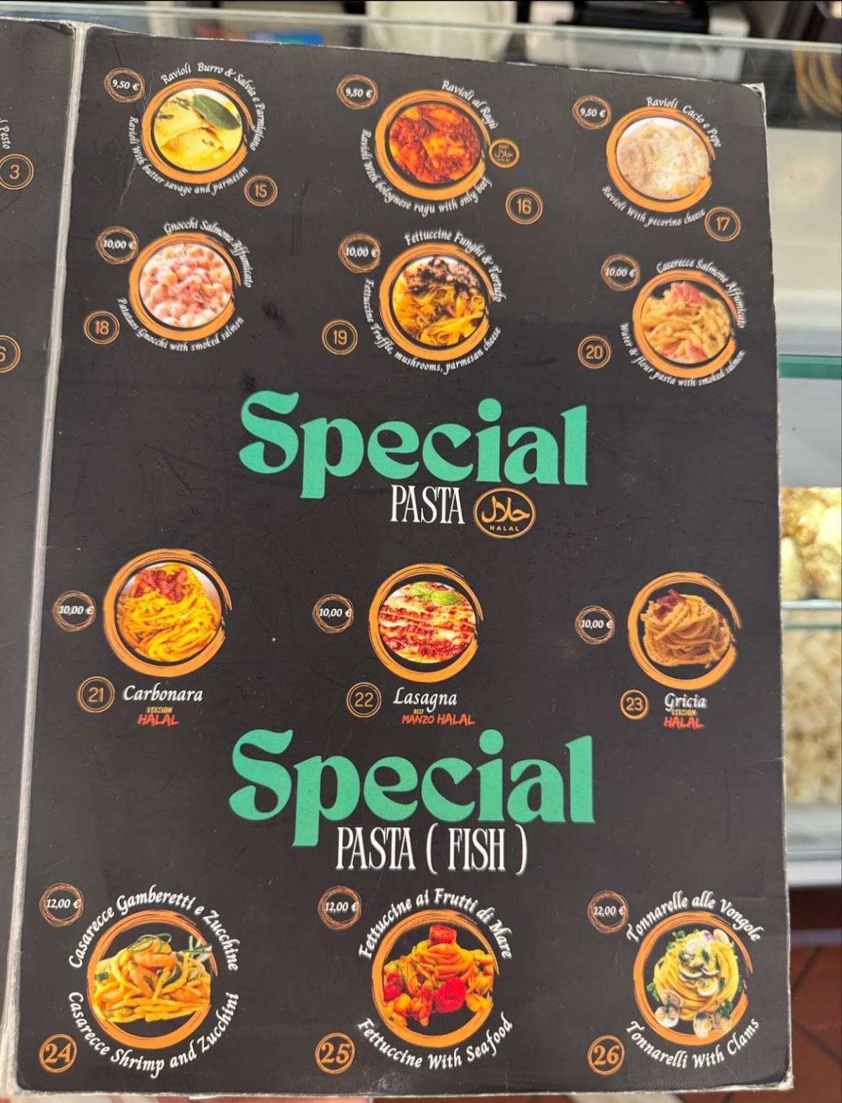 Pasta Go Roma меню