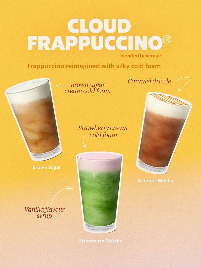 Starbucks Rugby Newbold Road DT меню