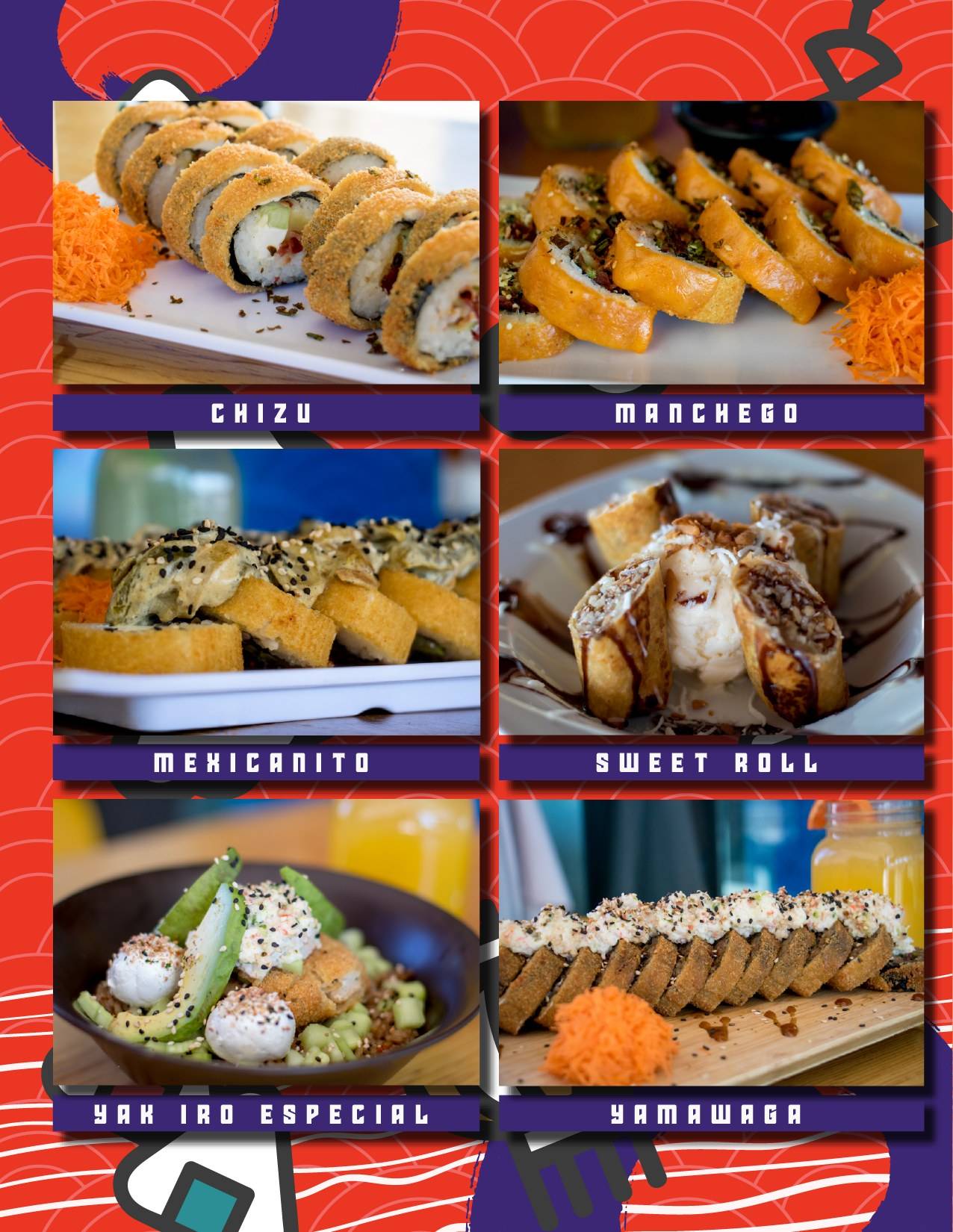 SushiRodurango меню