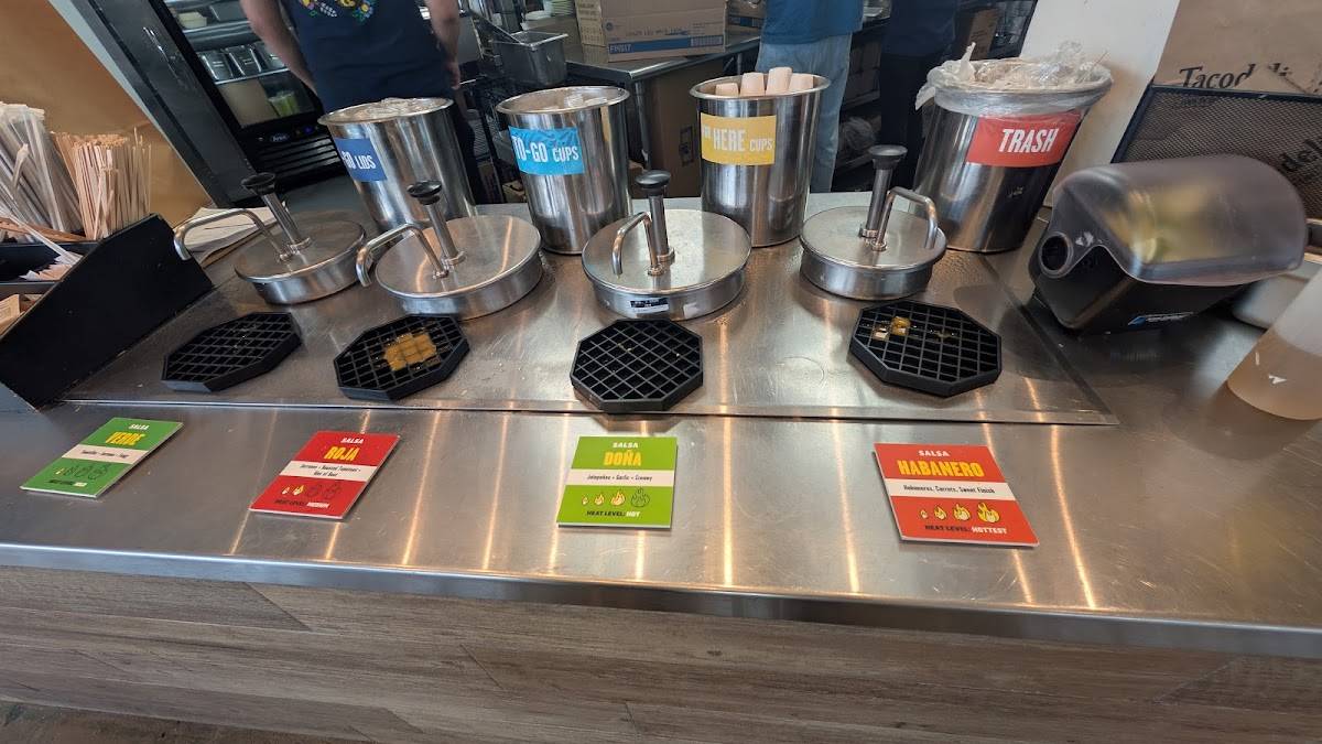 Tacodeli меню