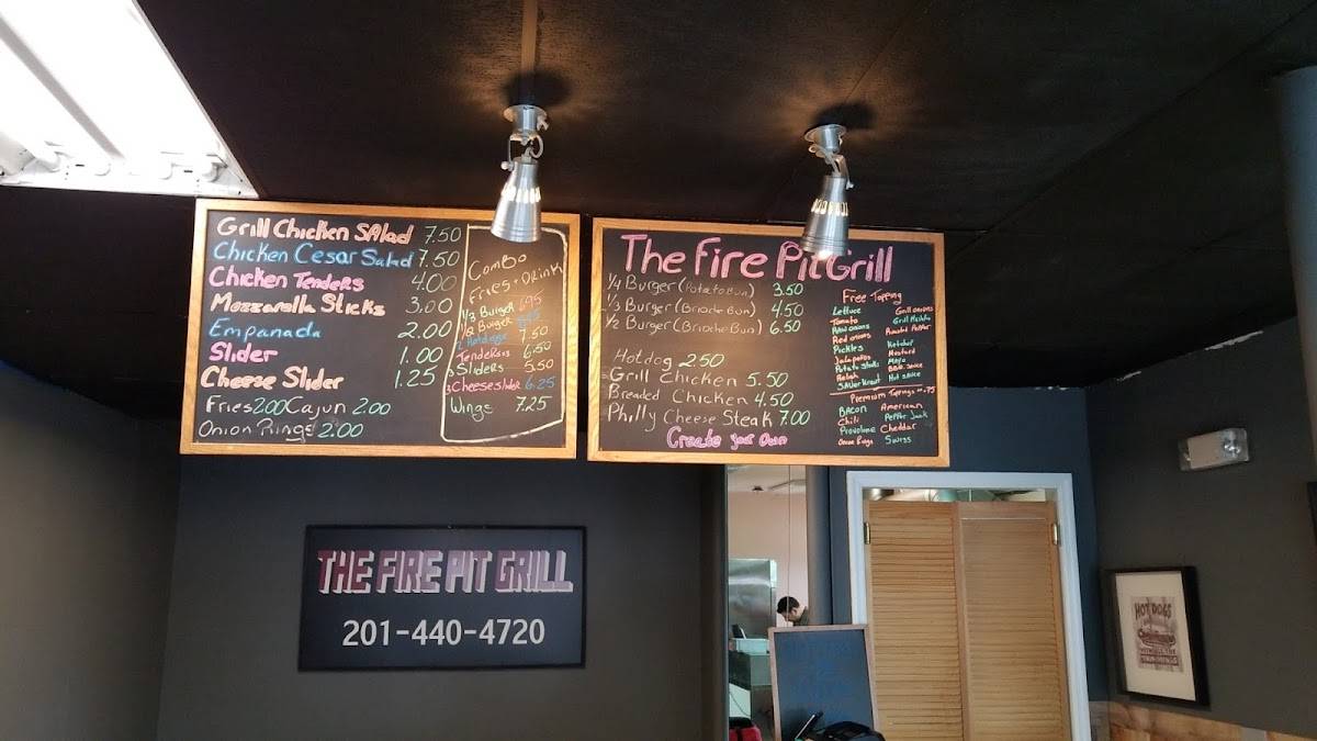 The Fire Pit Grill меню