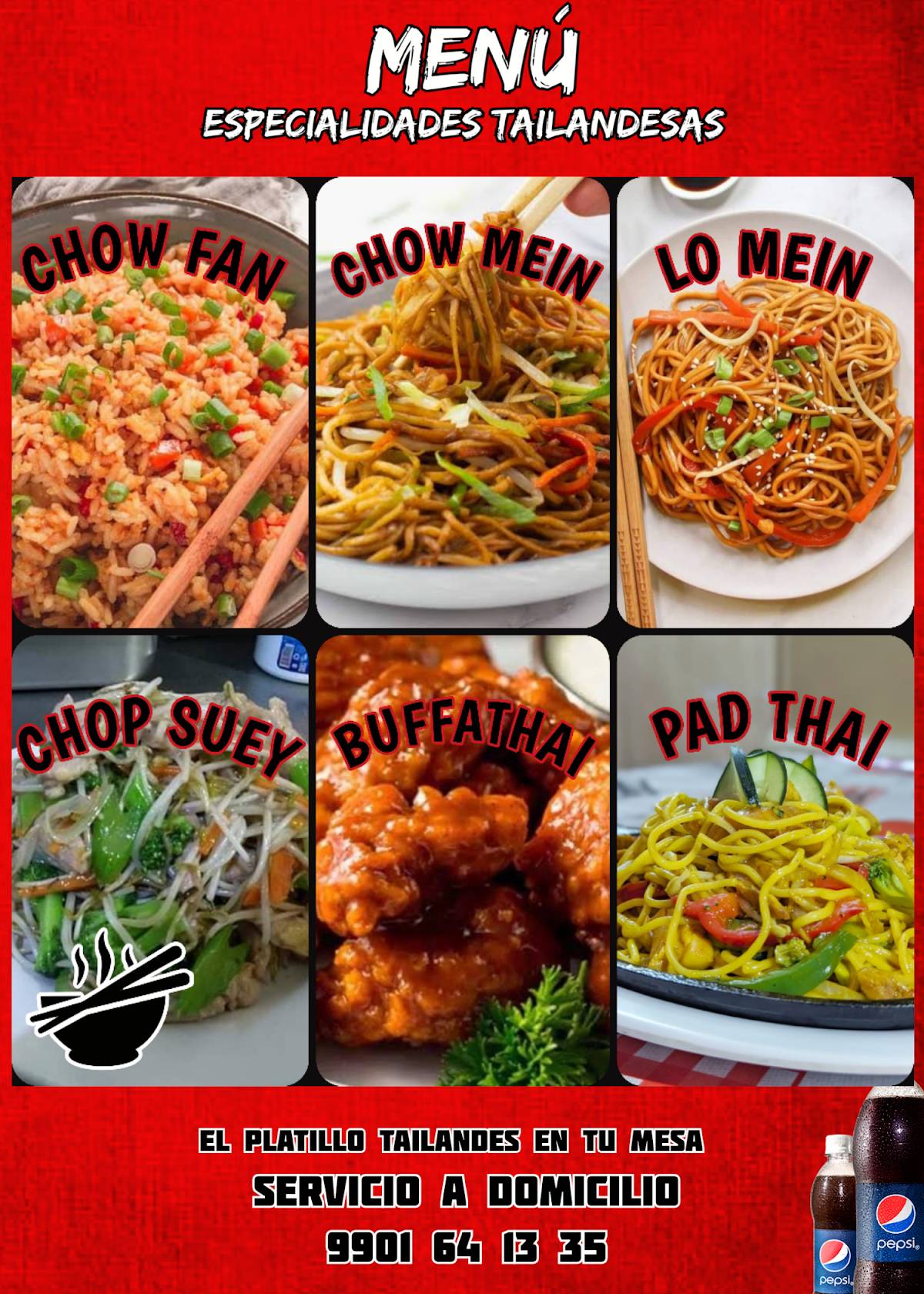 WoK Express Caucel меню