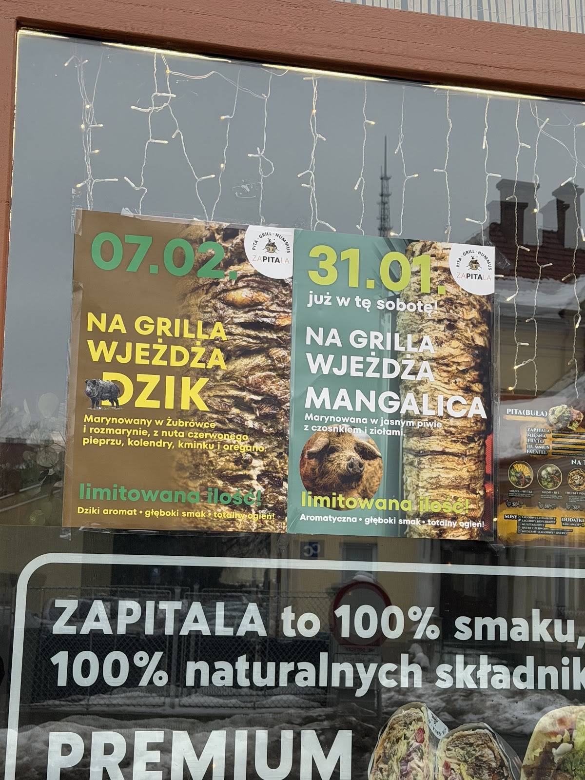 ZAPITALA меню