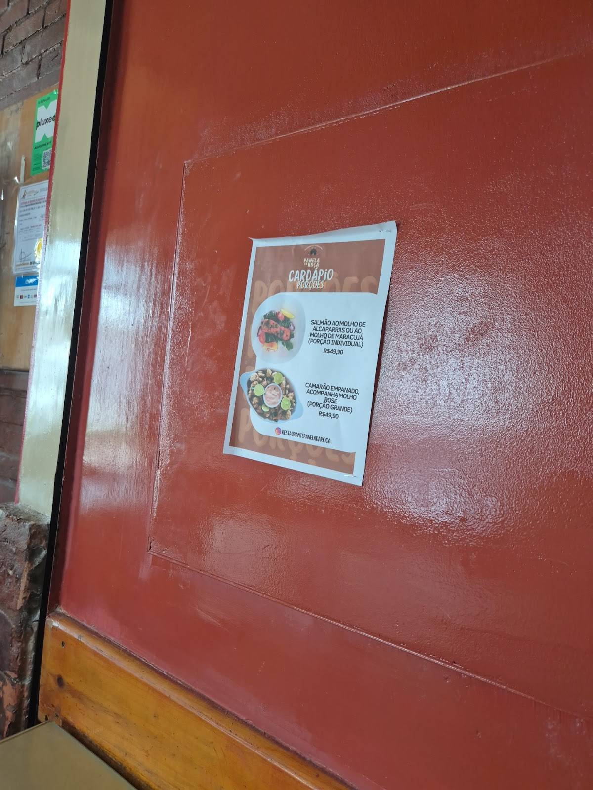 Restaurante Panela da Roça меню