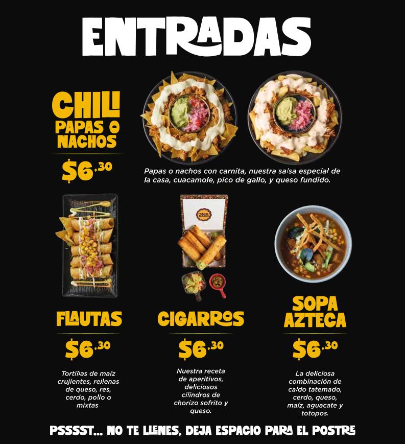 Taco Naco Riobamba меню