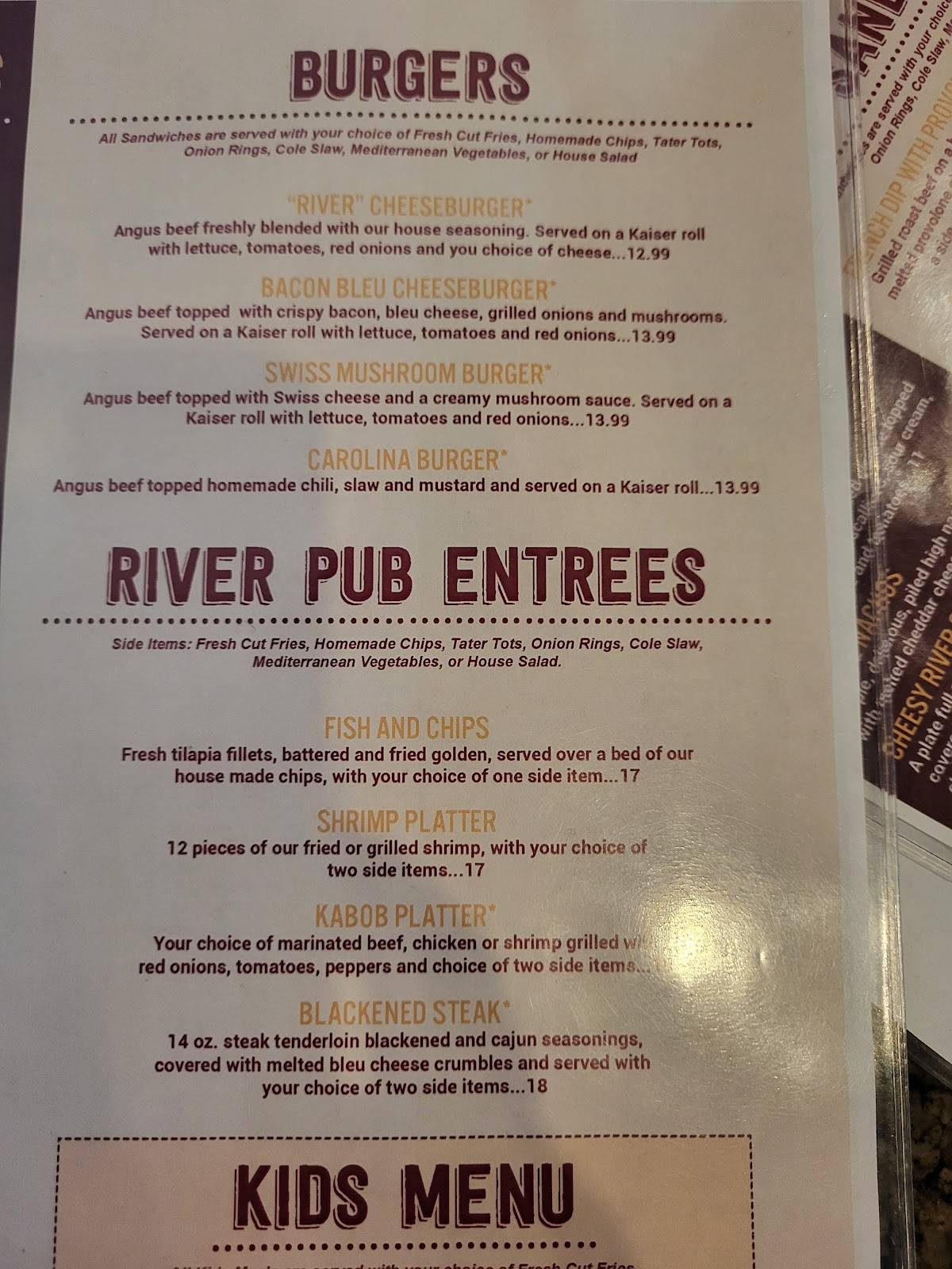 River Pub меню