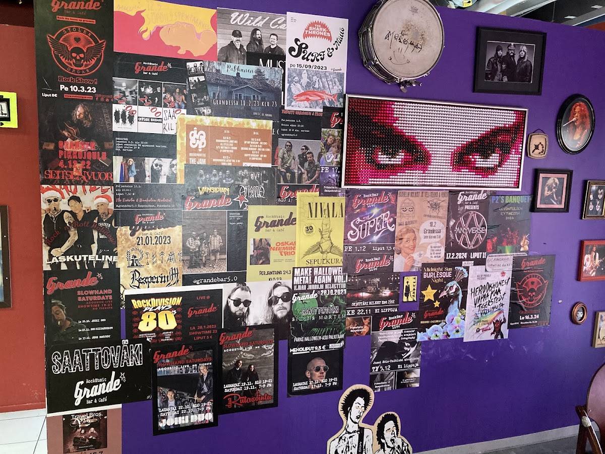 Rock Restaurant Grande меню