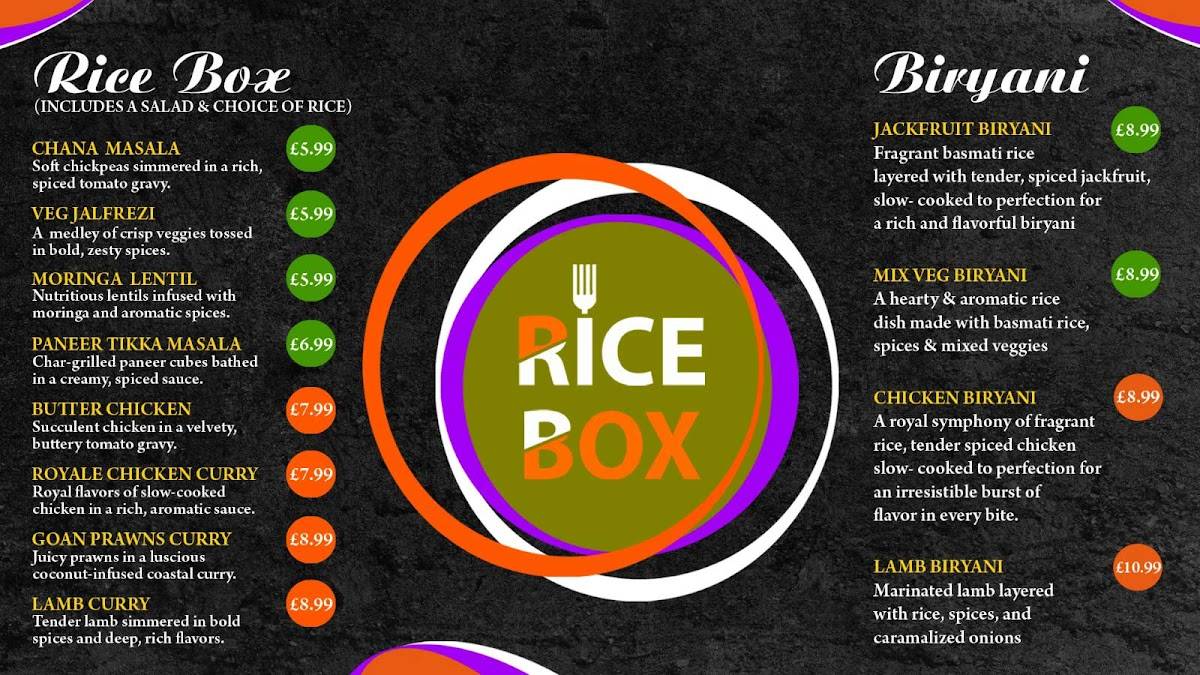 Rolls N Rice меню