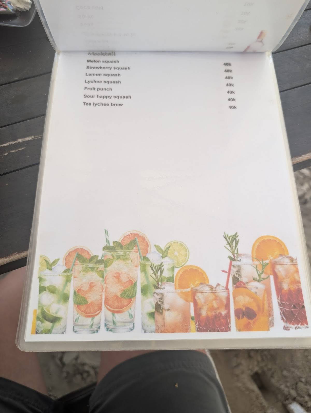 Roma Cafe меню