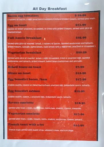 Romarge Cafe Innisfail меню