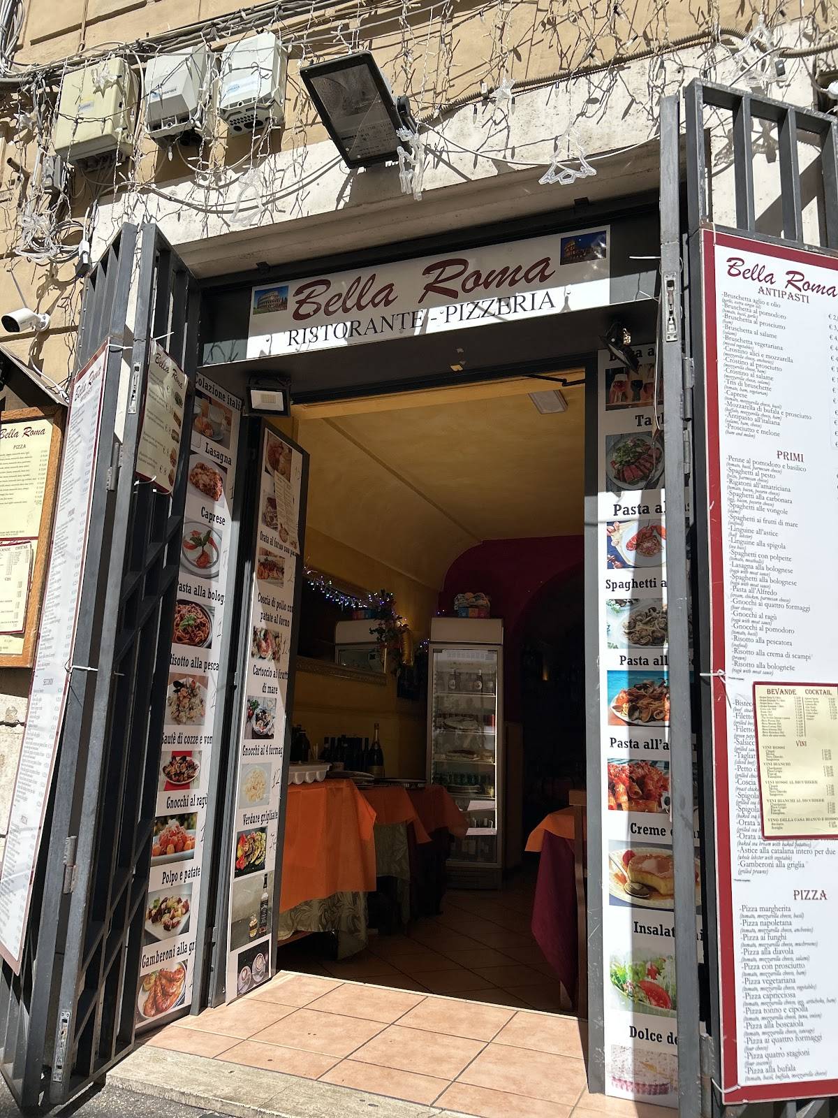Bella Roma меню