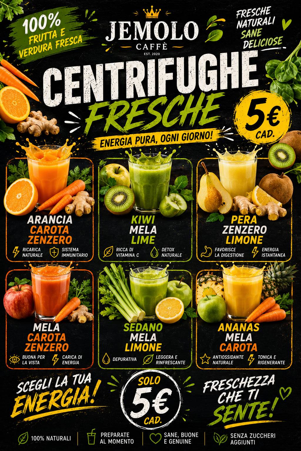 Jemolo Caffé меню