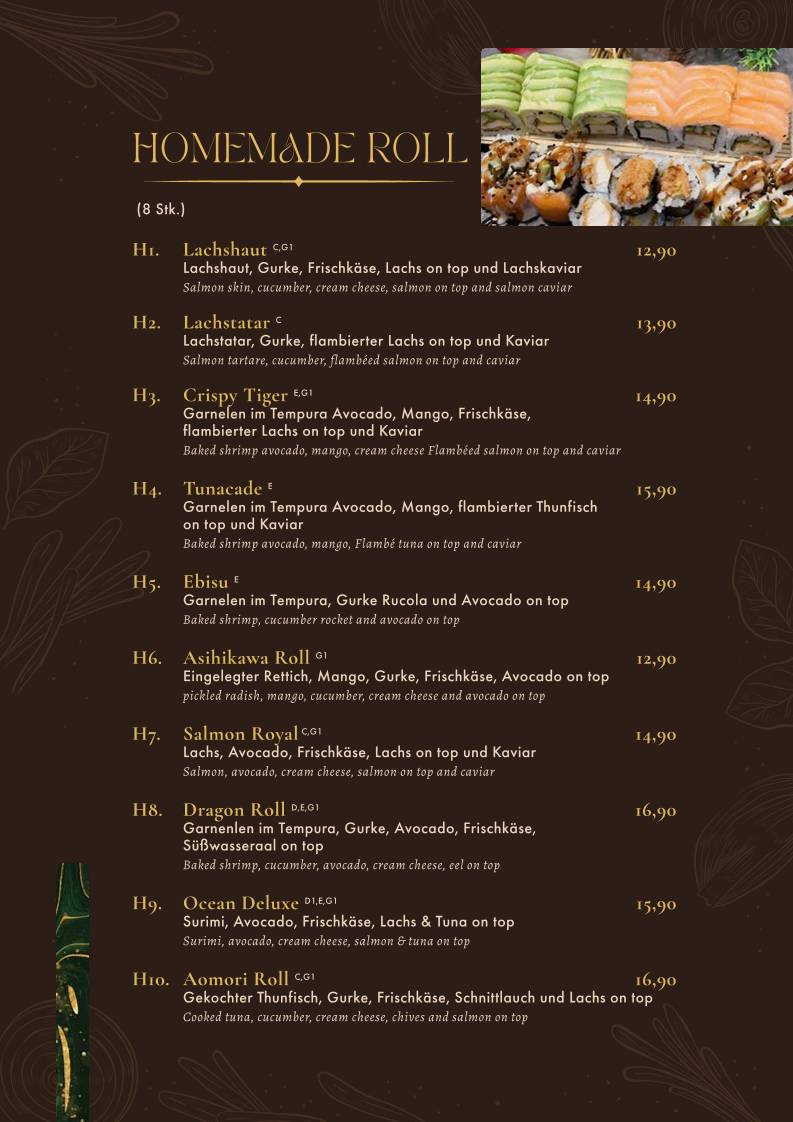 Hoa Xuan Restaurant меню