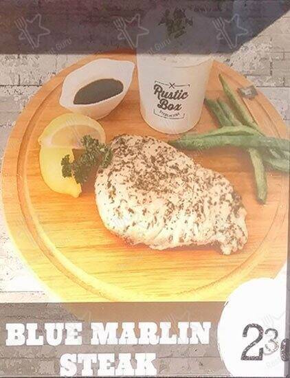 Rustic Box Steakhouse меню