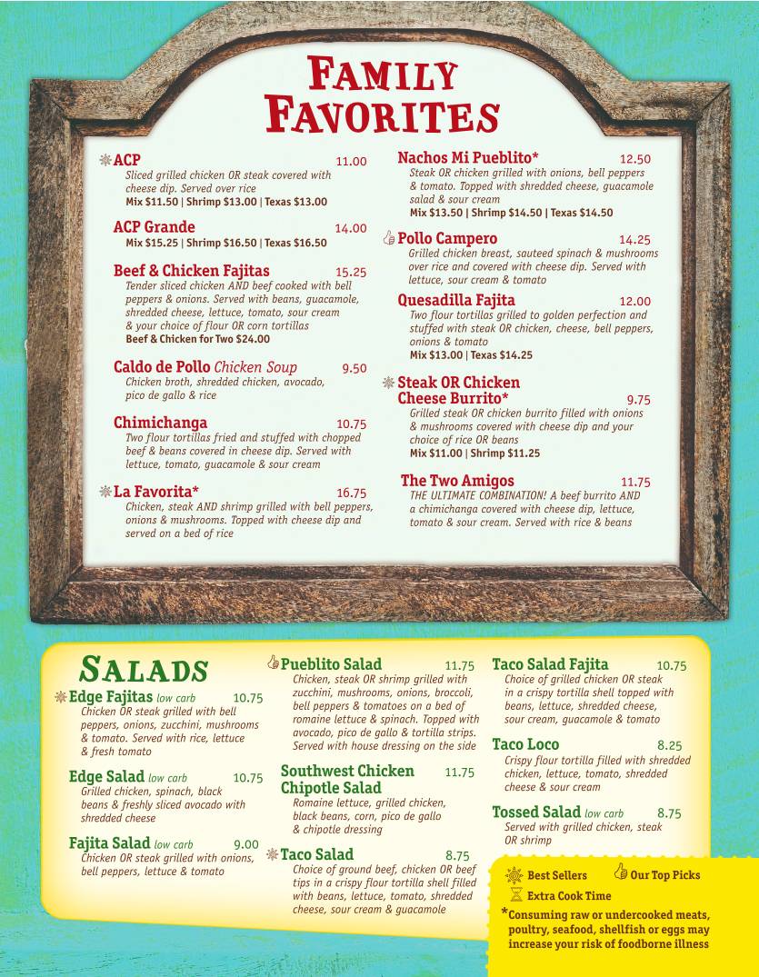 Mi Pueblito Mexican Restaurant Rutherfordton меню