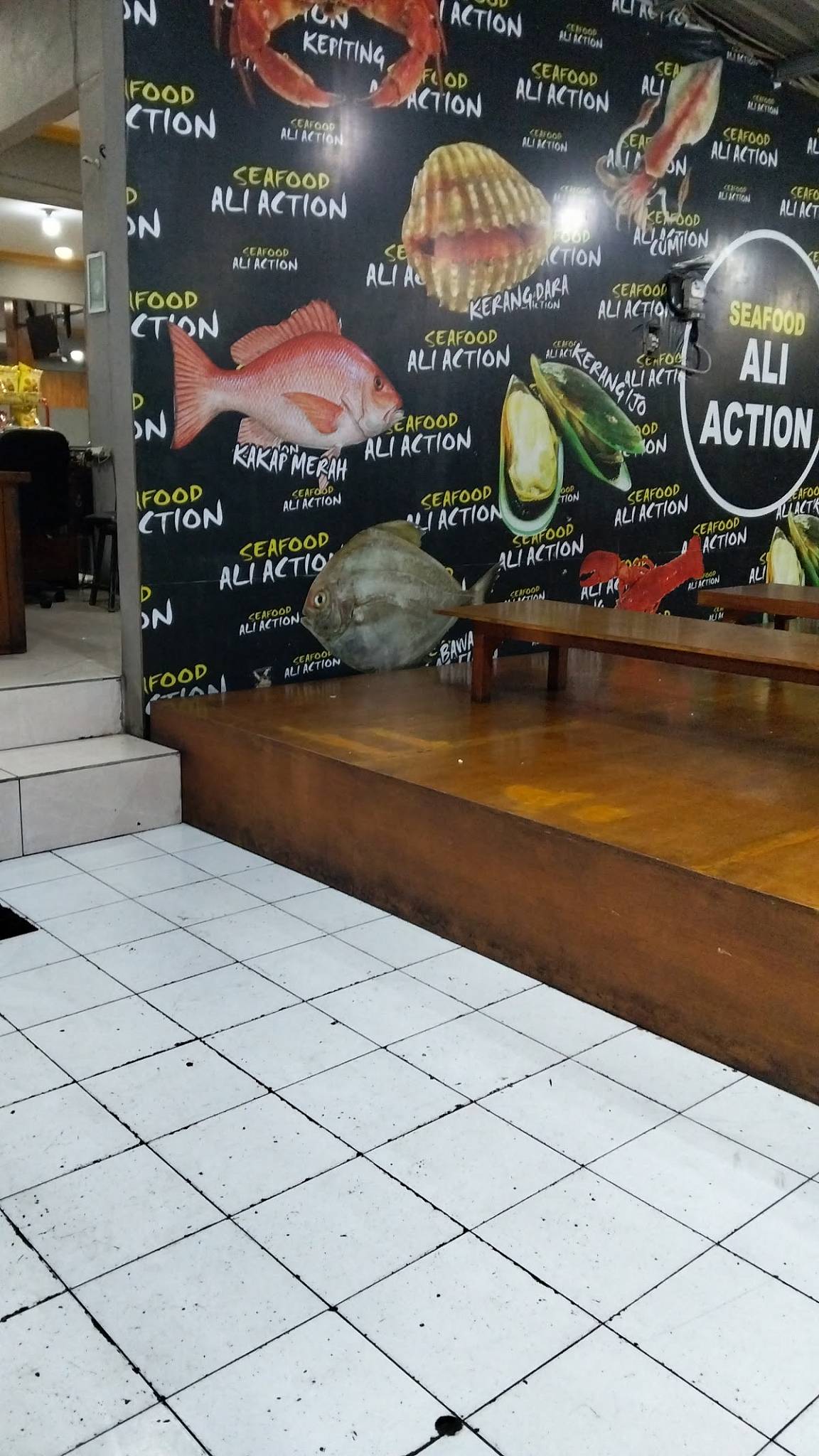 SEAFOOD ALI ACTION меню