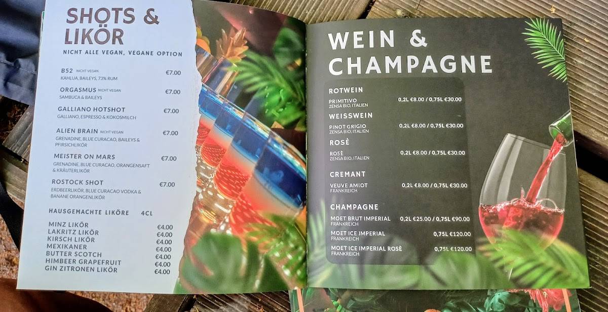 Samba Cocktailbar меню