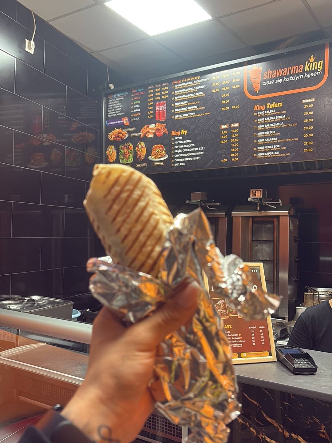 Shawarma king Ruda Śląska меню