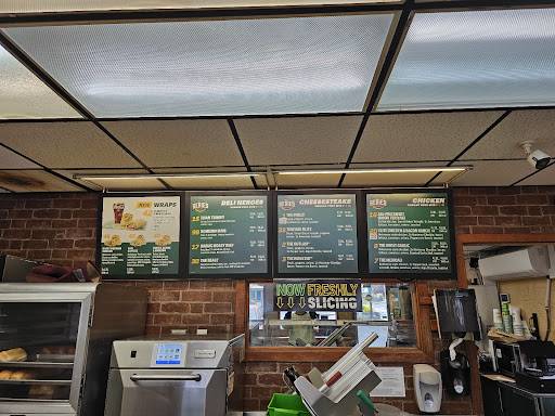Subway меню