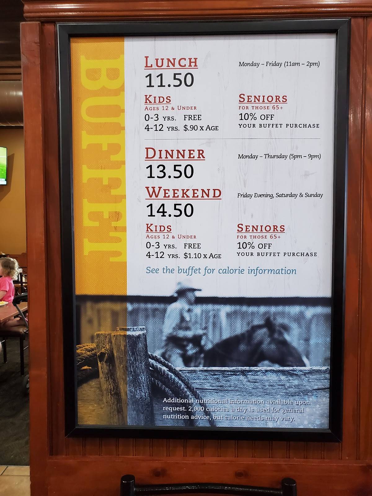 Pizza Ranch меню