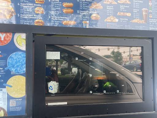 Sonic Drive-In меню